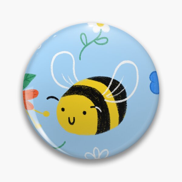 Item preview, Bee Pattern designed and sold by stephaniedraws.