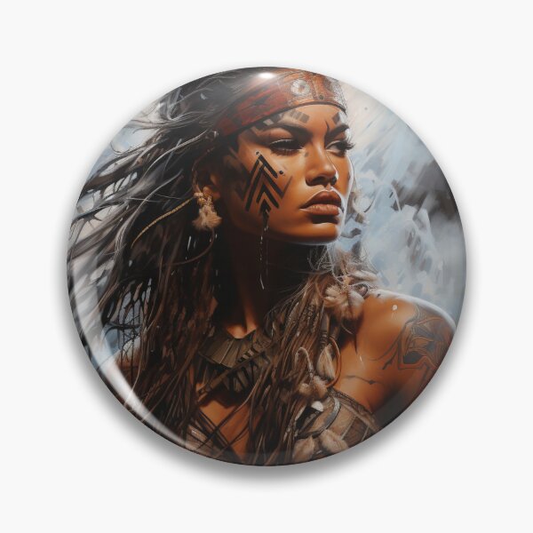 Item preview, Va'ine Warrior designed and sold by Imindigenous.