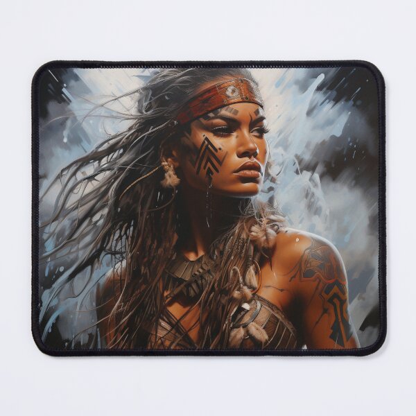 Item preview, Va'ine Warrior designed and sold by Imindigenous.