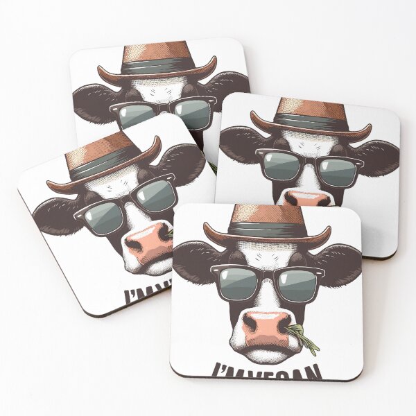 Item preview, Vegan Cow Funny  designed and sold by KitonicTees.