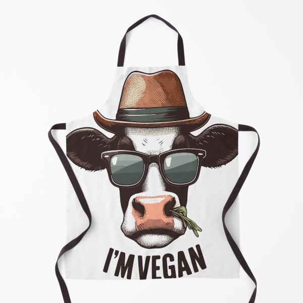 Item preview, Vegan Cow Funny designed and sold by KitonicTees.