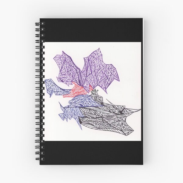 Item preview, Red And Blue Doodles designed and sold by Jessie Ojeda.