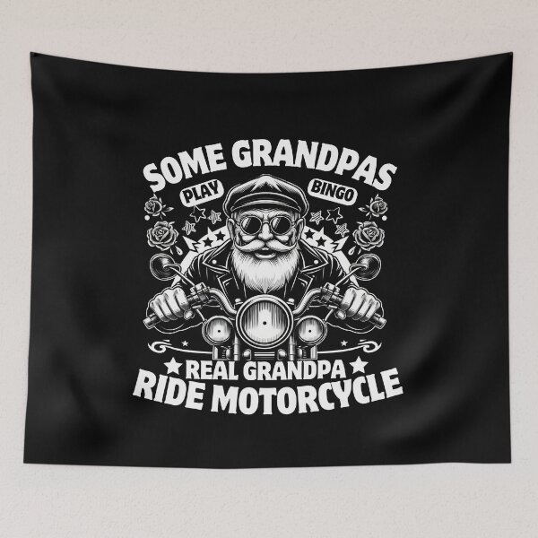 Item preview, Some Grandpas Play Bingo Real Grandpas Ride Motorcycles designed and sold by SlocifieShop.