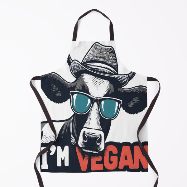 Item preview, I'm Vegan Funny Cow Veganism designed and sold by KitonicTees.