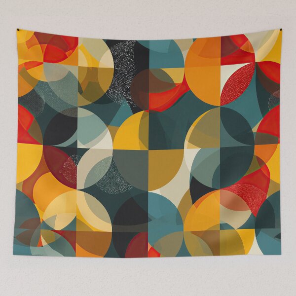 Item preview, Geometric Circle Abstract designed and sold by AIbrushedHamlet.