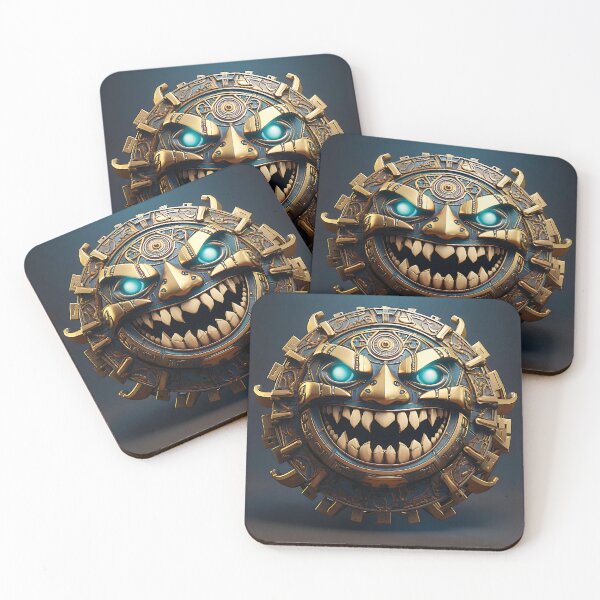 Item preview, Totem Face Evil Smiley Emoji 57 designed and sold by RedStrokesDns.