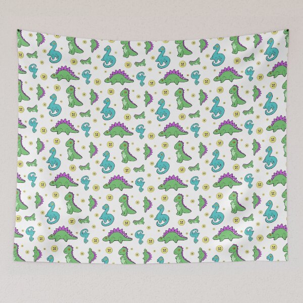 Item preview, Dino Friends on White designed and sold by Crissy's Creatures.