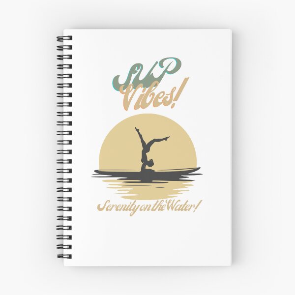 Artikelvorschau, SUP-Vibes! Ruhe auf dem Wasser! entworfen und verkauft von SP-Printable.