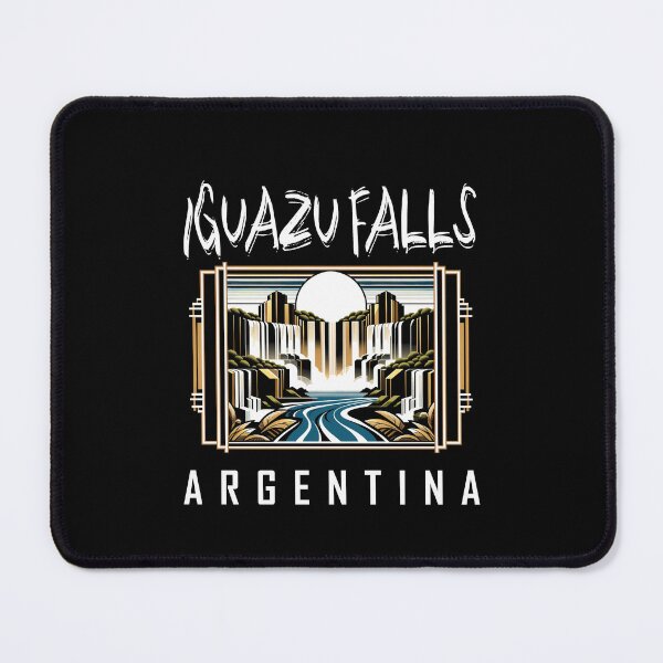 Item preview, Iguazu Falls Argentina -Art Deco Style designed and sold by SambaStyles.