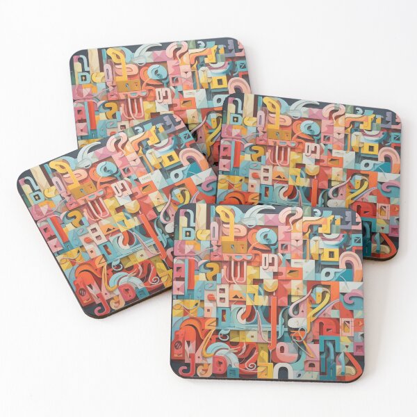 Item preview, Mixed up figures and letters designed and sold by Dadziosz.