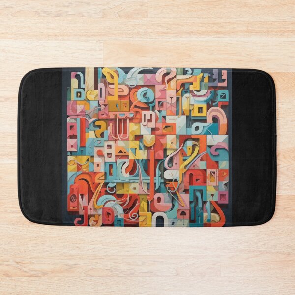 Item preview, Mixed up figures and letters designed and sold by Dadziosz.