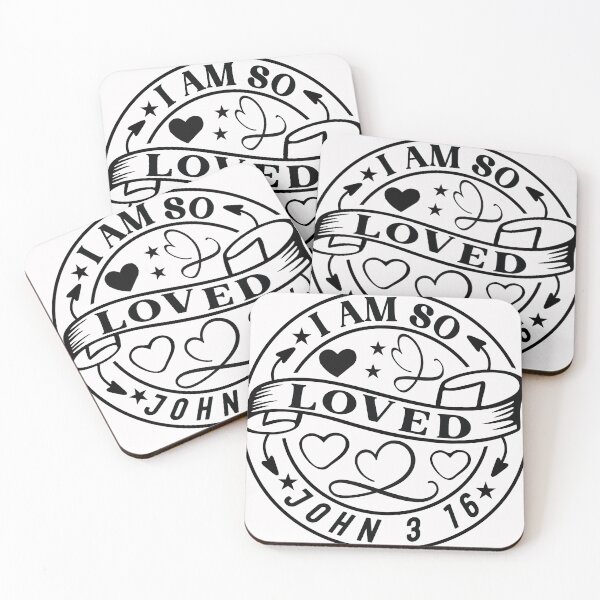 Item preview, John 3:16- I am so loved designed and sold by Zenbelacosmocol.