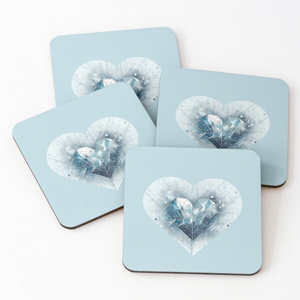Item preview, Geometric Heart designed and sold by MusesWhispers.