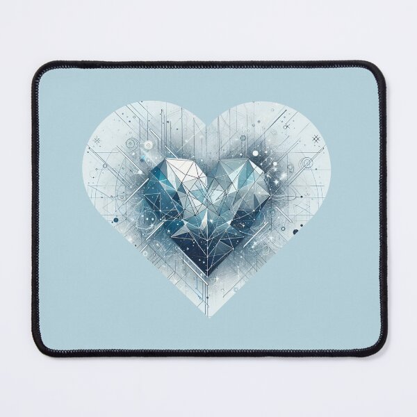 Item preview, Geometric Heart designed and sold by MusesWhispers.