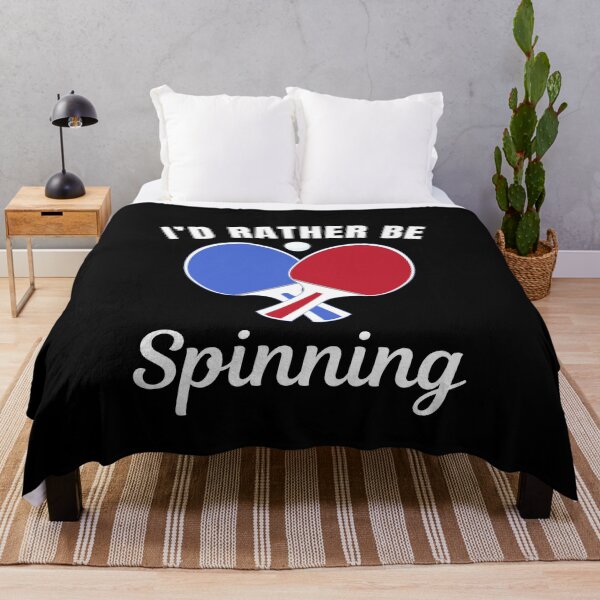 Item preview, I'd rather be spinning, table tennis or ping pong sport lovers and players designed and sold by NBSStore.