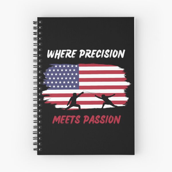 Item preview, Where precision meets passion american fencing designed and sold by Gilpro Designs.
