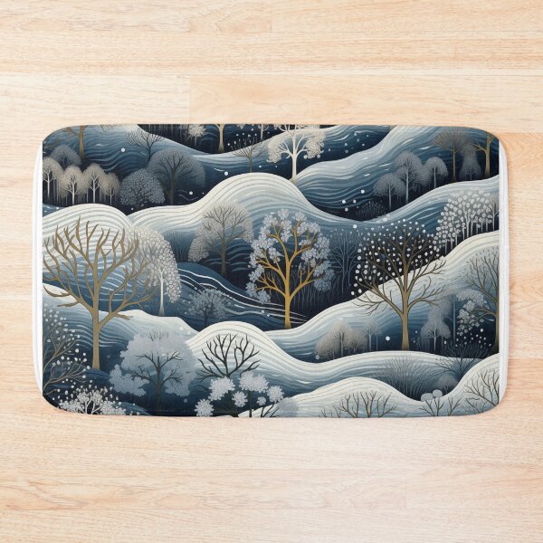 Item preview, Snowy Winter Isle of Wight Landscape  designed and sold by Woop Woop .