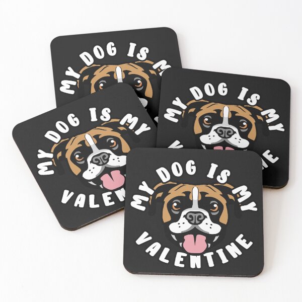 Item preview, My Boxer Dog Is My Valentine designed and sold by TheAnimalZ00.