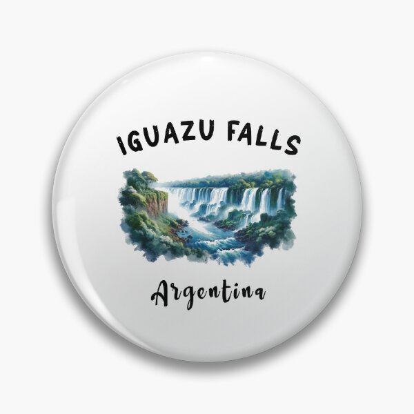 Item preview, Iguazu Falls Argentina -Watercolor Art Style designed and sold by SambaStyles.