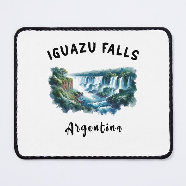 Item preview, Iguazu Falls Argentina -Watercolor Art Style designed and sold by SambaStyles.