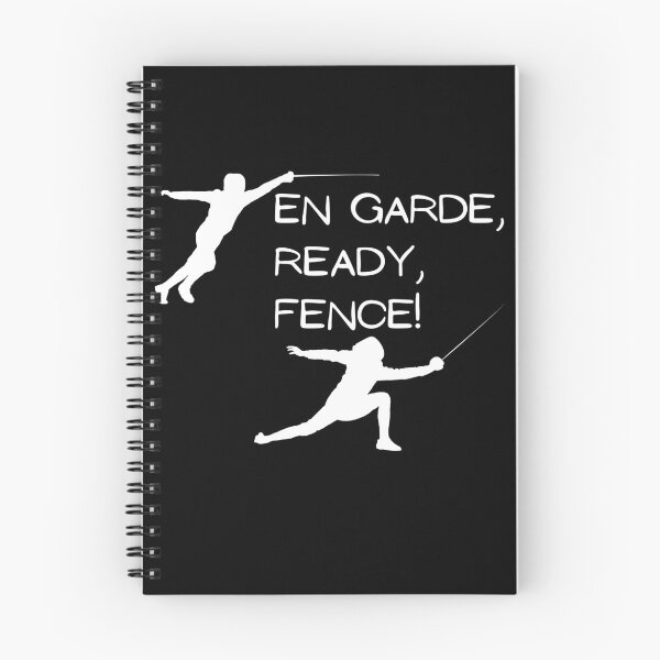 Item preview, En garde, ready, fence! designed and sold by Gilpro Designs.