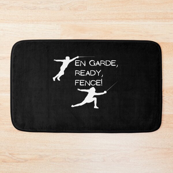Item preview, En garde, ready, fence! designed and sold by Gilpro Designs.