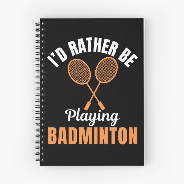 Item preview, I'd rather be playing badminton designed and sold by NBSStore.