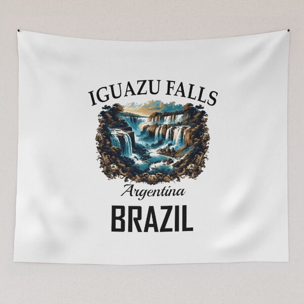 Item preview, Iguazu Falls Argentina - Beautiful Baroque Art Style designed and sold by SambaStyles.