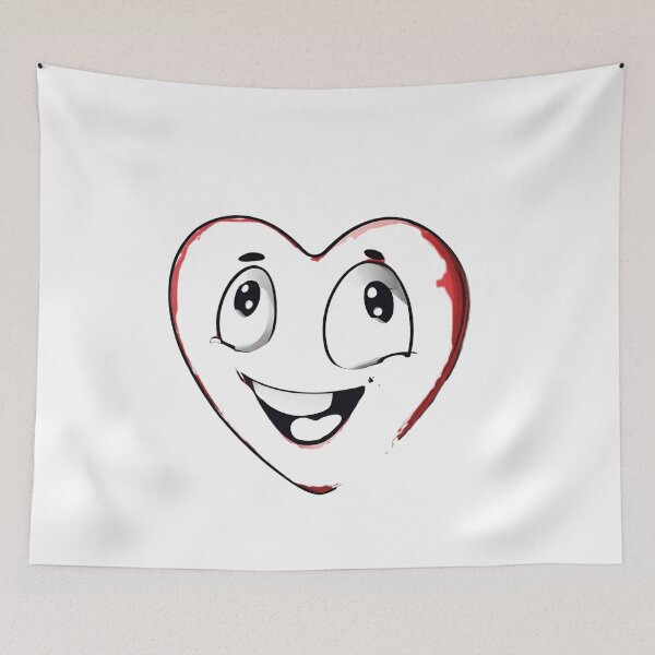 Item preview, red heart, Valentines day, happy heart designed and sold by LYDIA0304.