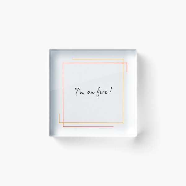 Item preview, DOTA 2 quote | Lina | I'm on fire! | queenoflaura designed and sold by queenoflaura.