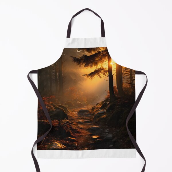 Item preview, Hiking Solitude in a Foggy Forest designed and sold by Shirtastically.