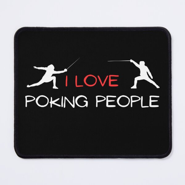 Item preview, I love poking people designed and sold by Gilpro Designs.