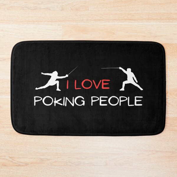 Item preview, I love poking people designed and sold by Gilpro Designs.