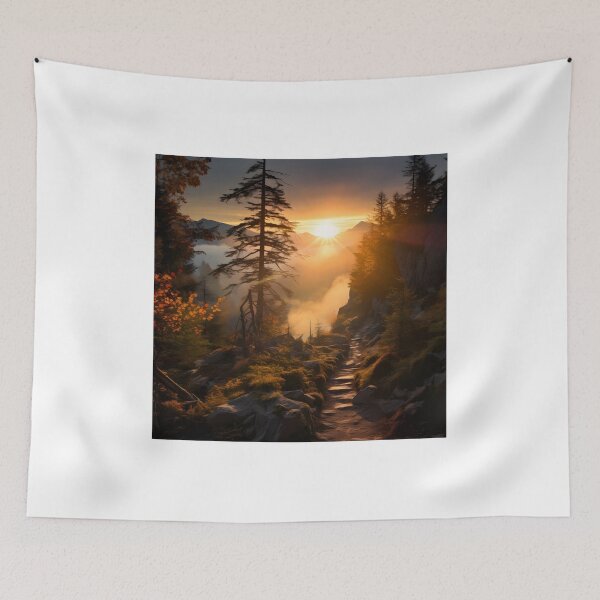 Item preview, Solitude in a Foggy Forest designed and sold by Shirtastically.