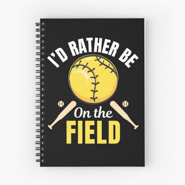 Item preview, I'd rather be on the field, softball sport or game lovers  designed and sold by NBSStore.