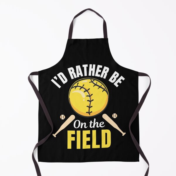 Item preview, I'd rather be on the field, softball sport or game lovers designed and sold by NBSStore.