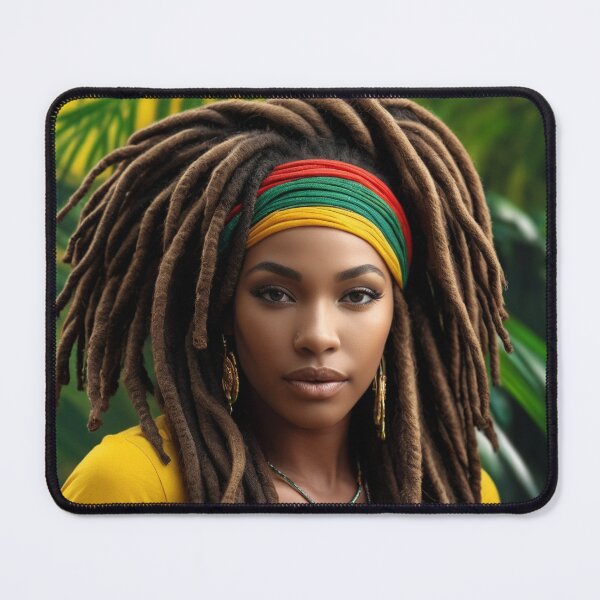 Item preview, Rooted Radiance | Proud Jamaican Rasta Queen designed and sold by Rothnaric.