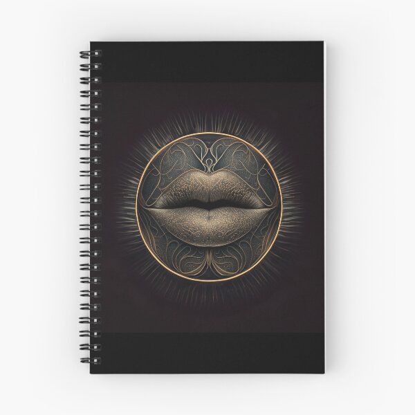 Item preview, woman's lips with intricate patterns designed and sold by Fantasymachine.