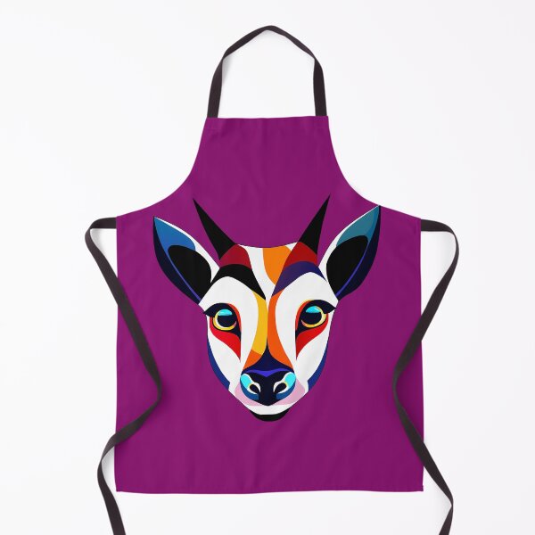 Item preview, Young deer with philistine - color illustration designed and sold by AD-Digital-Art.