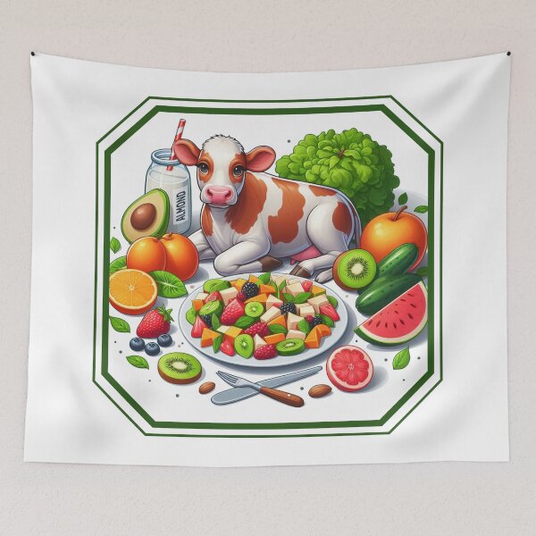 Item preview, Vegetarianism Print designed and sold by Ederson D'Mind.