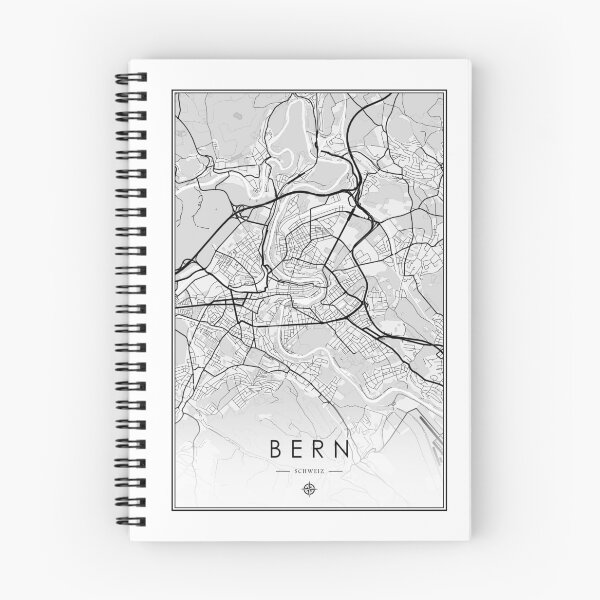 Item preview, Bern Street Map designed and sold by feether-store.