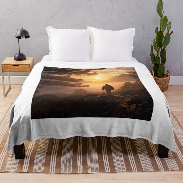 Item preview, Hiking in Autumn: A Solitary Trek through the Foggy Forest designed and sold by Shirtastically.