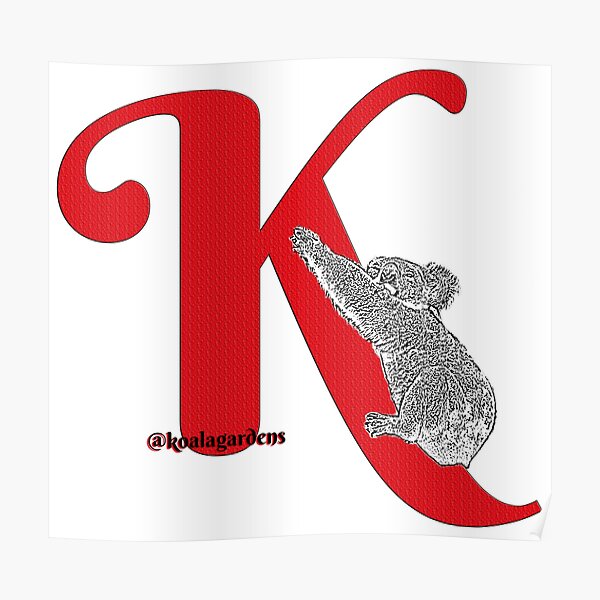 K is for KOALA Poster