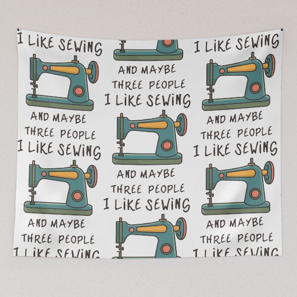 Item preview, I like sewing and maybe three people designed and sold by EmeraldeaArt.