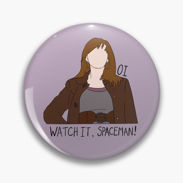 Item preview, "Oi, Watch It Spaceman!" Donna Noble Quote Print Design designed and sold by abldesign.