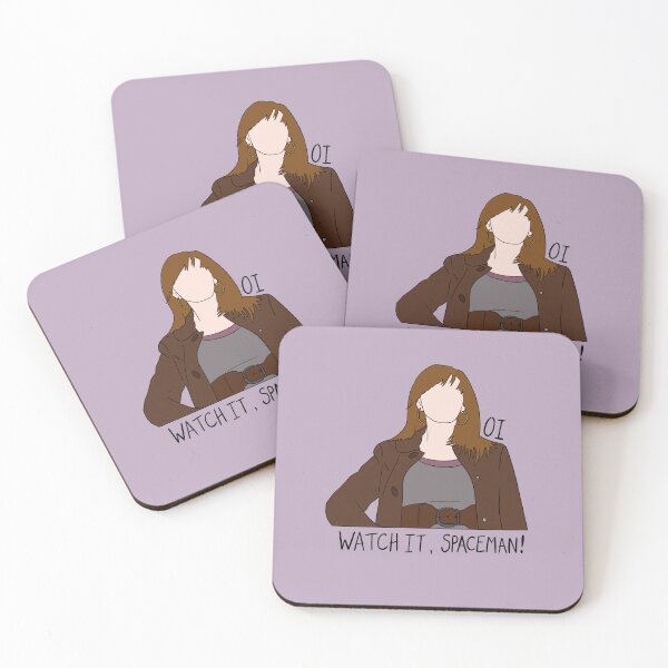 Item preview, "Oi, Watch It Spaceman!" Donna Noble Quote Print Design designed and sold by abldesign.