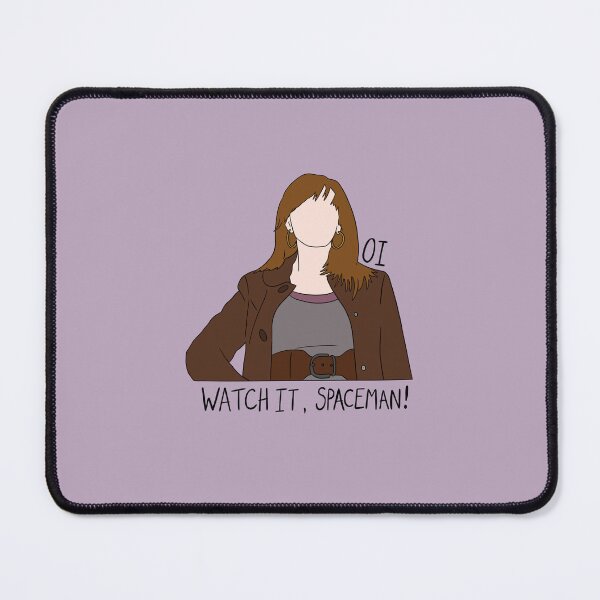 Item preview, "Oi, Watch It Spaceman!" Donna Noble Quote Print Design designed and sold by abldesign.