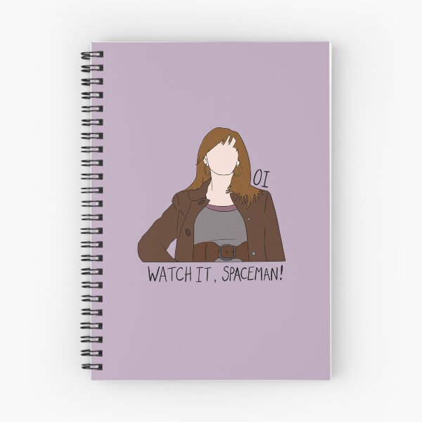 Item preview, "Oi, Watch It Spaceman!" Donna Noble Quote Print Design designed and sold by abldesign.