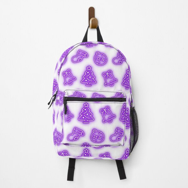 Item preview, Neon Purple Christmas designed and sold by Pixels2Patterns.