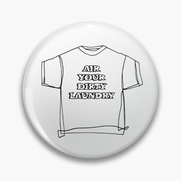 Item preview, AIR YOUR DIRTY LAUNDRY TEE designed and sold by badlucksunday.